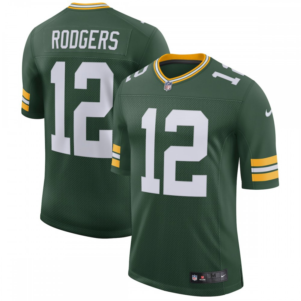 Aaron Rodgers Green Bay Packers Nike Classic Limited Player Jersey - Green-Profan Arena